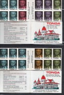 TONGA 1988 LOT# 1 MNH -20TH. ANNIV OF THE CORONATION OF HIS MAJESTY KING TAUFA´AHAU TUPOU IV- BOOKLETS - Tonga (1970-...)