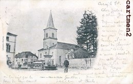 CIREY PLACE DE L'EGLISE LIBRARIE CHARTON 1900 LORRAINE METZ - Cirey Sur Vezouze