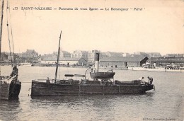 C P A Remorqueur " Pétrel " Port De Saint Nazaire BELIER CONTRE TORPILLEUR - Remorqueurs