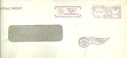 LETTER EMA 1968 VANCOUVER - Storia Postale