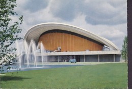Germany PPC Berlin Kongresshalle Im Tiergarten Architekt Hugh A. Stubbins (USA) Farbfoto (1048 C) (2 Scans) - Dierentuin