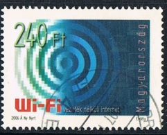 2006 - UNGHERIA / HUNGARY - INTERNET WI FI. USATO - Used Stamps