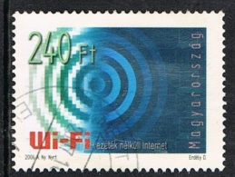 2006 - UNGHERIA / HUNGARY - INTERNET WI FI. USATO - Used Stamps