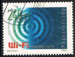 2006 - UNGHERIA / HUNGARY - INTERNET WI FI. USATO - Used Stamps