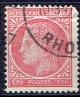 FRANCE #    FROM  1944  STAMPWORLD 673 - 1945-47 Cérès De Mazelin