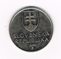 °°° SLOWAKIJE  5 KORUN  1995 - Slovakia