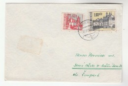 1967 Horn CZECHOSLOVAKIA COVER Stamps  60h 1.60k - Cartas & Documentos