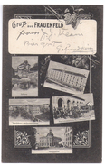 Gruss Aus FRAUENFELD: 5-Bild-AK 1905 - Frauenfeld