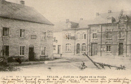 BELGIQUE - TELLIN - Café De La Poste Et Poste - 1905 - Très Bon état - 2 Scans - Tellin
