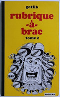 BD RUBRIQUE A BRAC ( GOTLIB ) - 2 - Livre De Poche 1989 - Rubrique-à-Brac