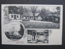 AK NIEDERODERWITZ Kr. Görlitz Gasthaus 1907 // D*21098 - Goerlitz