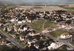 CPSM    FOSSES  95   Vue Aérienne.Le Plateau - Fosses