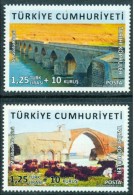 AC - TURKEY STAMP - HISTORICAL BRIDGES  MNH 10 APRIL 2015 - Ongebruikt