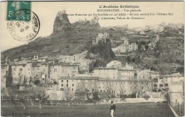 Ardèche : Rochemaure, Vue Générale - Rochemaure