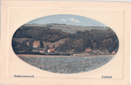 RADEVORMWALD Uelfetal Passepartout Prägedruck Karte Gaufrage Embossed 4.9.1913 Gelaufen - Radevormwald
