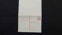 Germany - Berlin (West) - 1977 - Mi: P 106 F+A* - Look Scans - Postkaarten - Ongebruikt