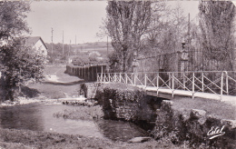 CPSM Dentelée (78) BEYNES La Mauldre Au Pont Barra - Beynes