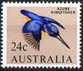 Australia 1966 24c Azure Kingfisher MNH - Nuovi