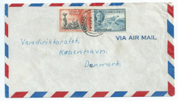 GOLD COAST 1952 Cover (SN 2128) - Côte D'Or (...-1957)