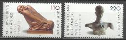 7517-ALEMANIA SERIE COMPLETA ARTE ESCULTURA AÑO 2000,+5,00€ MNH** LUJO.COMPLETE SERIES -GERMANY ART SCULPTURE , MNH ** + - Andere & Zonder Classificatie