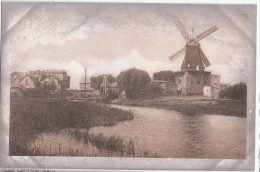 FINKENWÄRDER Hamburg Finkenwerder Windmühle Molen Mill Moulin Wasserpartie Ungelaufen - Finkenwerder