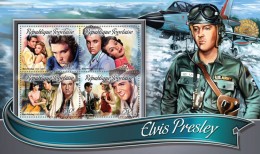 Togo 2016, Elvis, Planes, 4val In BF - Elvis Presley