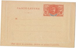 CTN35/3 - HAUT SENEGAL ET NIGER CARTE LETTRE NEUVE - Unused Stamps