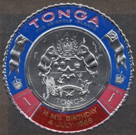 TONGA - 1968 SC# 209 - MNH - KING TAUFA´ AHAU IV - EMBOSSED ON PALLADIUN FOIL - Tonga (1970-...)