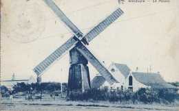 Delcampe - Wenduyne - Le Moulin - Circulé En 1935 - Animée - TBE - Wenduine
