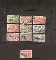 TURKS AND CAICOS ISLANDS 1950 SET TO 1s 6d SG 221/230 MOUNTED MINT Cat £33+ - Turcas Y Caicos