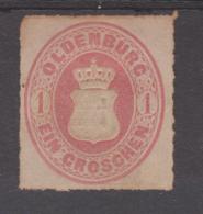 ALLEMAGNE. OLDENBOURG .GRAND DUCHE    YVERT N°17 No Gum   Réf  G 155 - Oldenburg