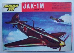 Jak-1M 1/72 ( Mikro72  Made In Poland ) - Vliegtuigen