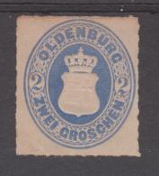 ALLEMAGNE. OLDENBOURG .GRAND DUCHE     YVERT N°18  No Gum  Réf  G 157 - Oldenburg