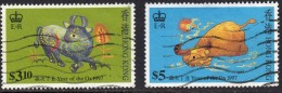 Hong Kong 1997 New Year £3.10 & $5 SG876-7 Used - Used Stamps