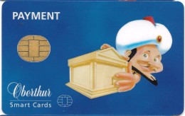 CARTE A PUCE SALON DEMONSTRATION GSM PAYEMENT OBERTHUR SMART CARDS FAKIR - Ausstellungskarten