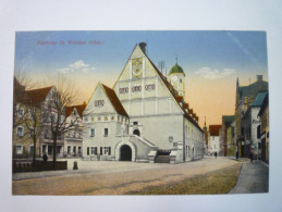 RATHAUS In WEIDEN  (Obpf)  -  Carte Couleur  - Weiden I. D. Oberpfalz