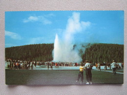 Old Faithful, Most Popular Of All Geysers To Be Found In Yellowstone National Park... - Yellowstone