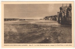MISSIONS D´EXTREME NORD CANADIEN - Série VI - La Rivière Mackenzie Entre Les Remparts De Good-Hope Au Cercle Polaire - Sonstige & Ohne Zuordnung