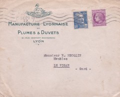Lettre Entête Plumes & Duvets - Other & Unclassified