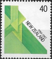 NEW ZEALAND 1987 Maori Fibre-work - 40c  Knot (Pona) MNG - Unused Stamps