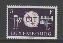 TIMBRE NEUF DU LUXEMBOURG - CENTENAIRE DE L'UNION INTERNATIONALE DES COMMUNICATIONS N° Y&T 669 - Telecom