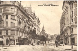 Schweiz, 1916, Genève Avenue Pictet De Rochemont, Nach Steffisburg, Siehe Scans! - Steffisburg