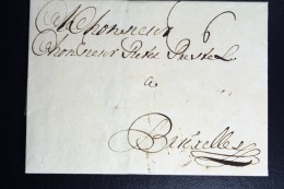 Complete Letter 1731  Rotterdam To Bruxelles - ...-1852 Prephilately
