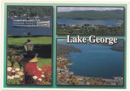 Lake George, In New York's Adirondack Mts., Unused Postcard [18886] - Adirondack