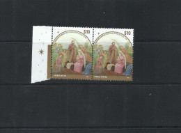 O) 2015 ARGENTINA, CHRISTMAS, THE HOLY FAMILY - PAINTING FRAY GUILLERMO BUTLR, MNH - Unused Stamps
