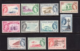 Cayman Islands 1953-59 Mint Mounted, Sc# 135-145, SG 148-158 - Kaimaninseln