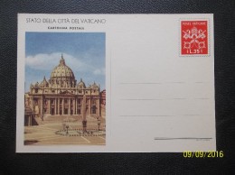 Poste Vaticane: L.35 ILLustrated Postal Card In Mint (#XF18) - Ganzsachen