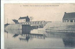 NORD - 59  - WATEN Canton De Wormhout - 2500 Hab -Pont De Chemin De Fer Et Nouveau Pont De Lowerstel - Wormhout