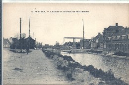 NORD - 59  - WATEN Canton De Wormhout - 2500 Hab - L'écluse Et Le Pont De Wattendam - Wormhout