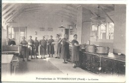 NORD - 59  - WORMHOUT - Préventorium - La Cuisine - Gros Plan Avec Les Cuisinières - Wormhout